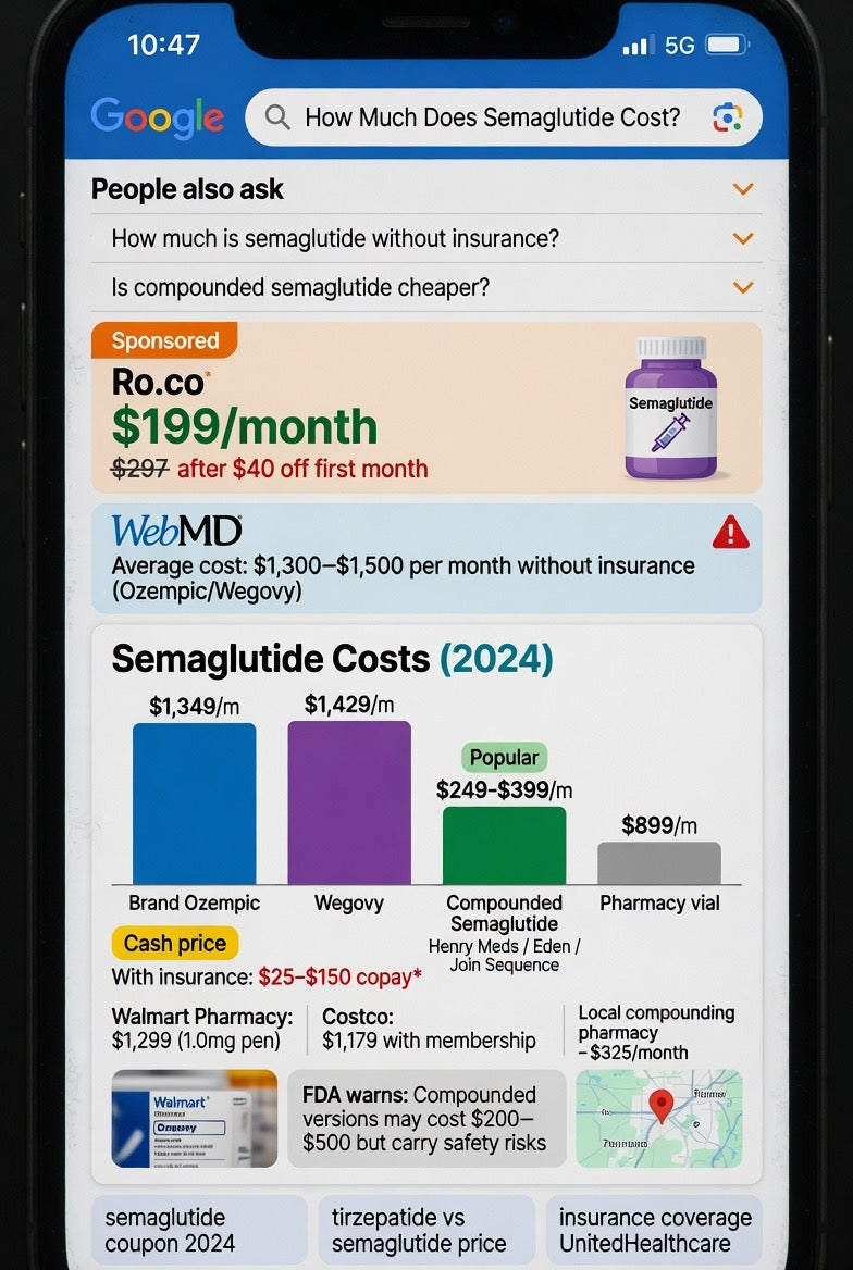How Much Does Semaglutide Cost? 