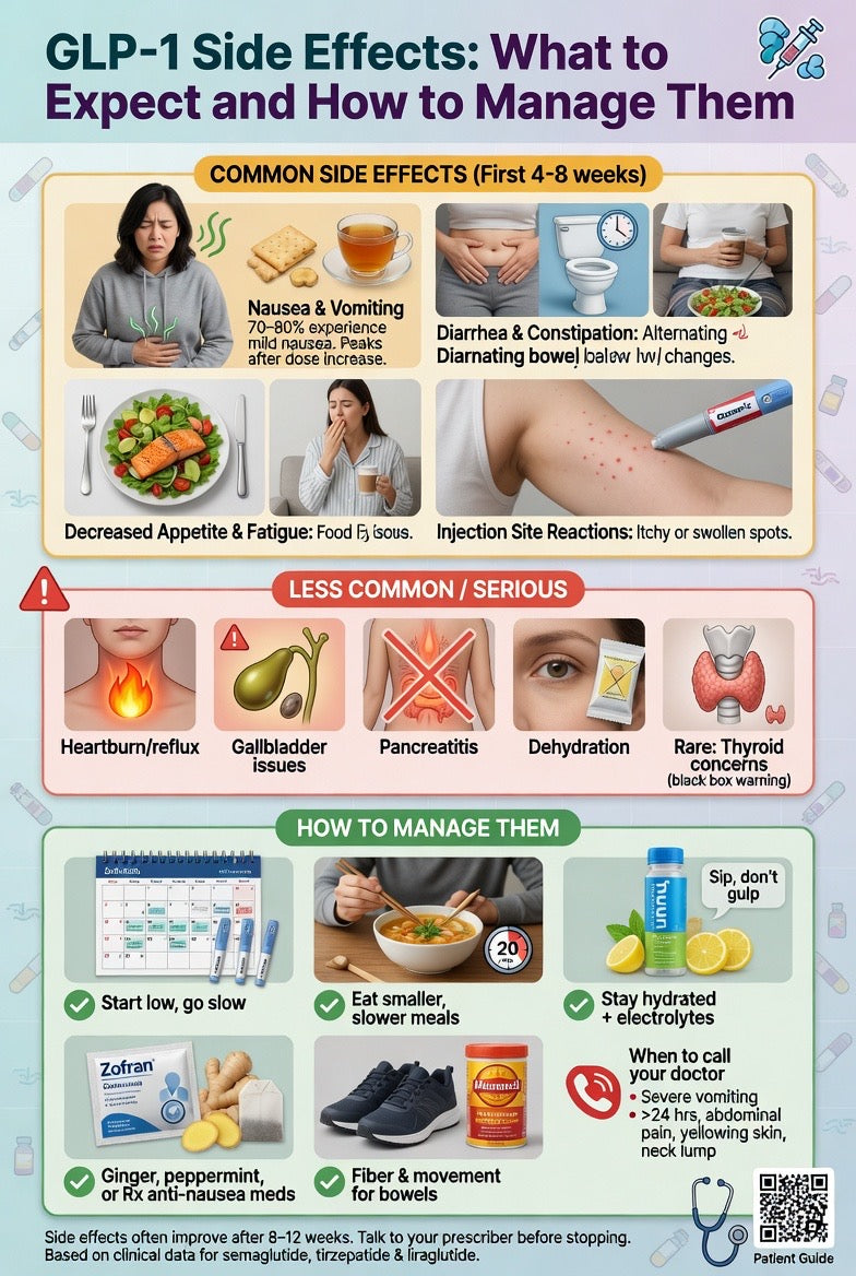 GLP-1 Side Effects: What to Expect and How to Manage Them