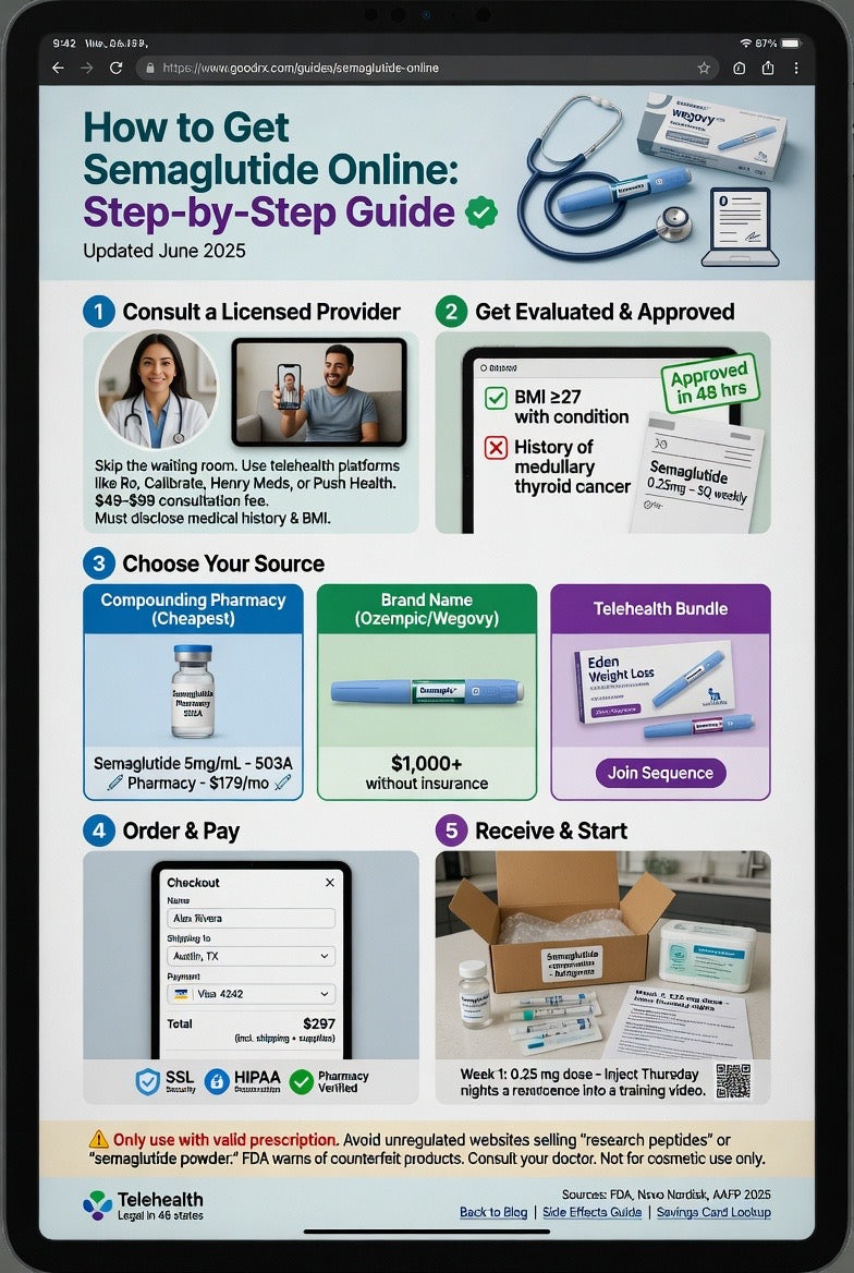 How to Get Semaglutide Online: Step-by-Step Guide