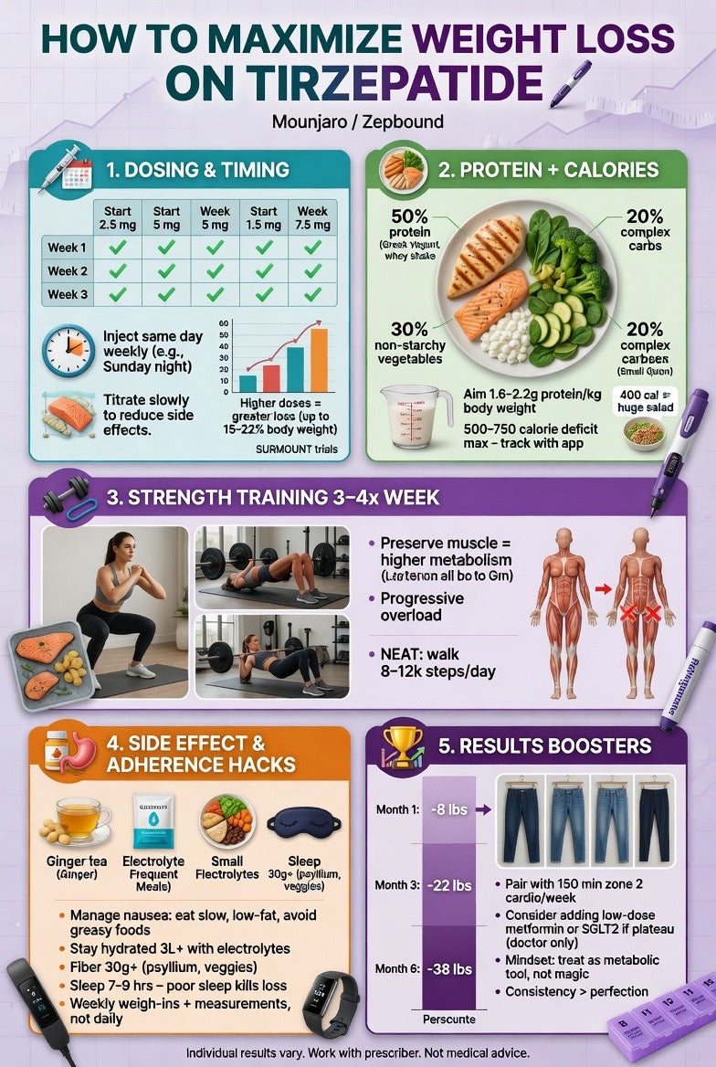 How to Maximize Weight Loss on Tirzepatide