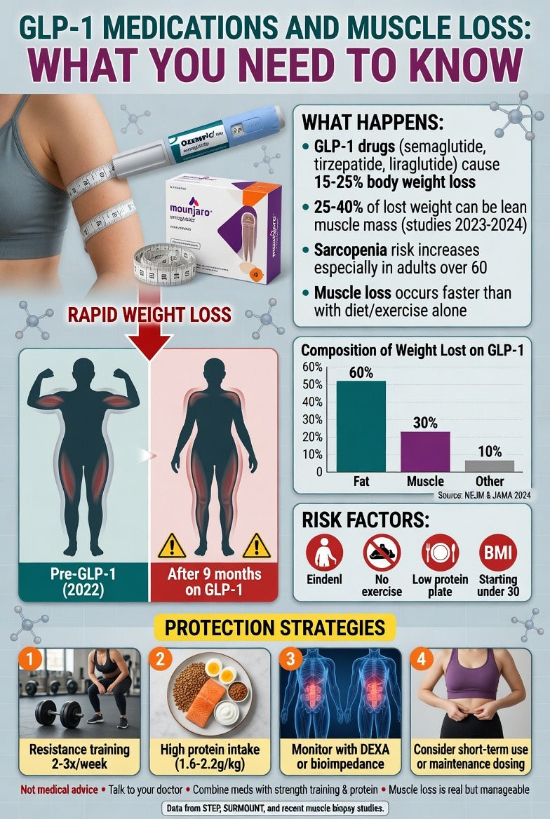 GLP-1 Medications and Muscle Loss: What You Need to Know